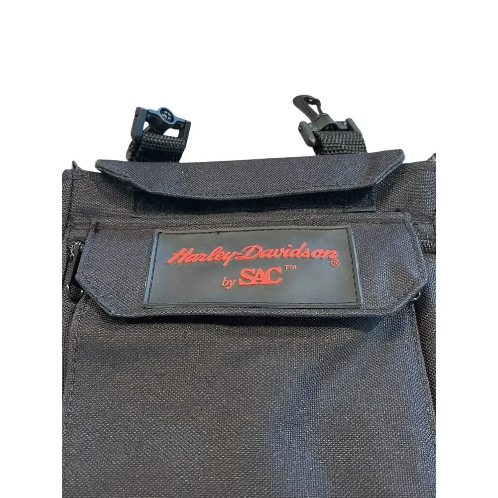 Harley-Davidson by SAC Black Nylon Waist Pack Hip Bag Pouch